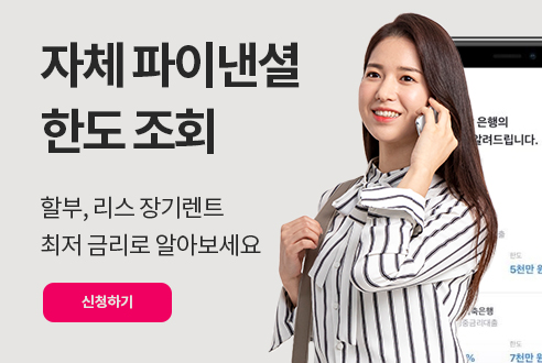 자체 파이낸셜 한도 조회 신청하기